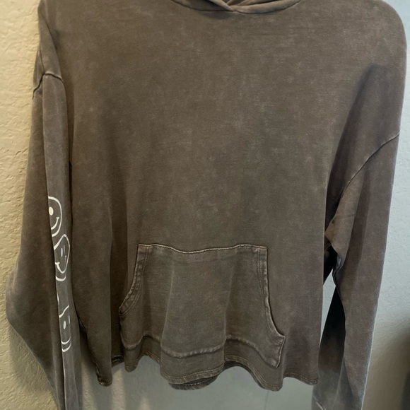 Brown Hoodie with Front Pocket - Picture 1 of 3